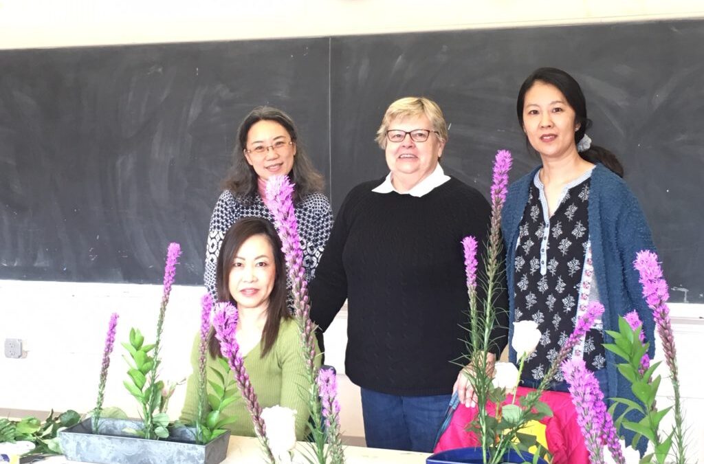 開催報告：英語 de “IKEBANA”@VA